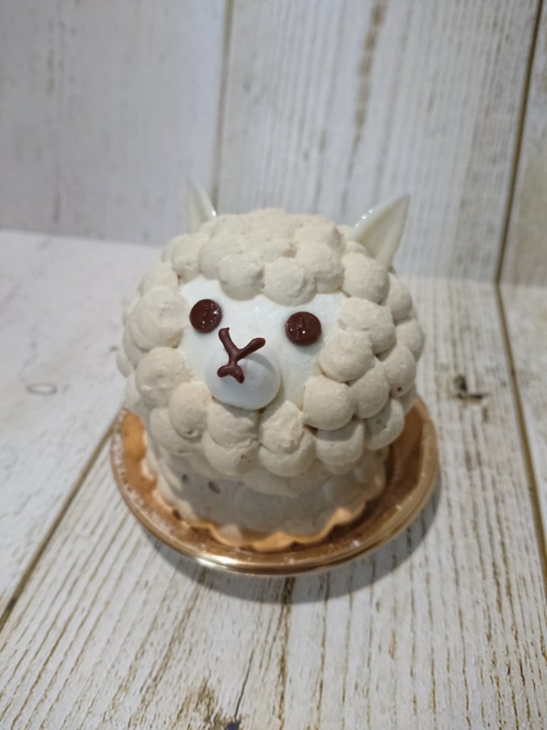 お菓子な動物園アルパカ